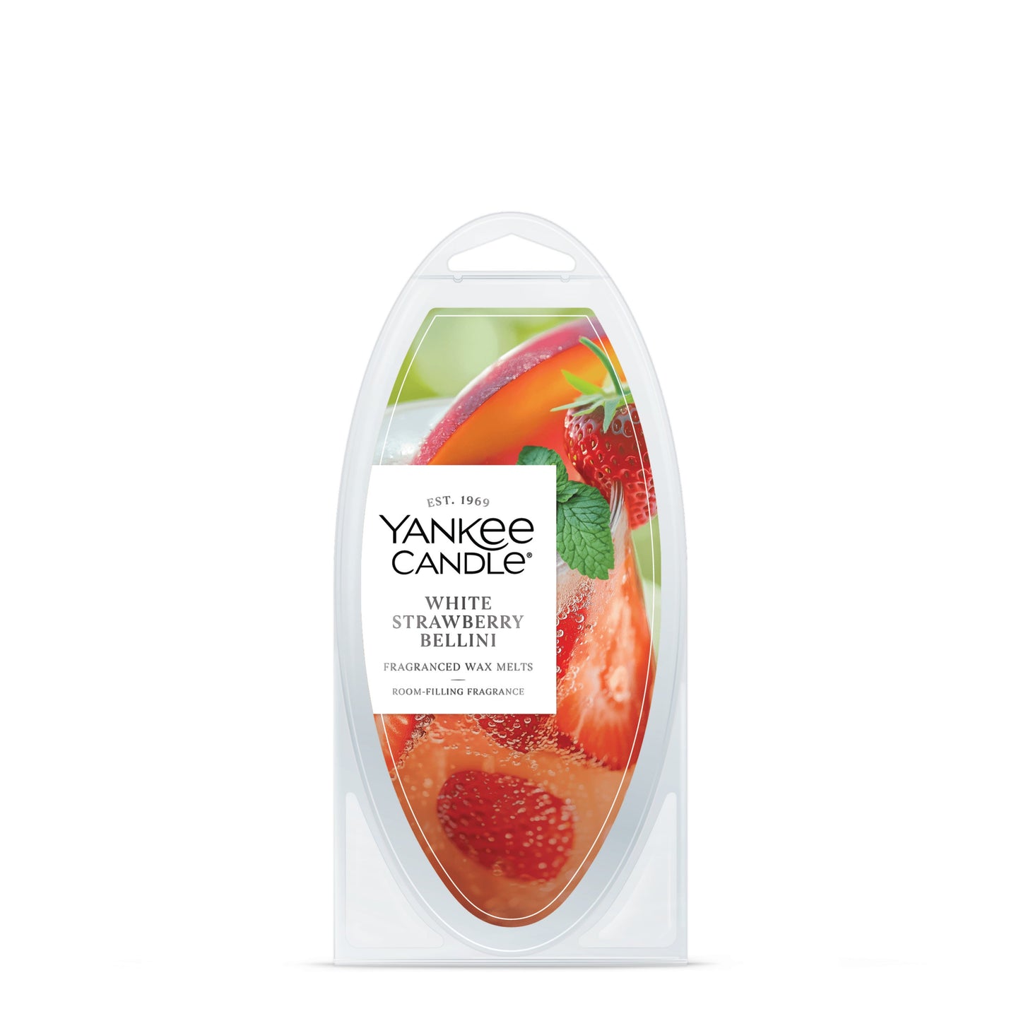 White Strawberry Bellini Drop 6-0449